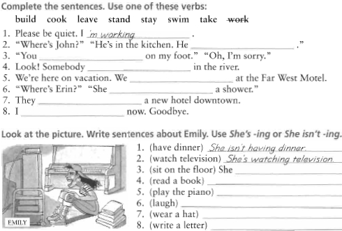 present-continuous-tense-examples